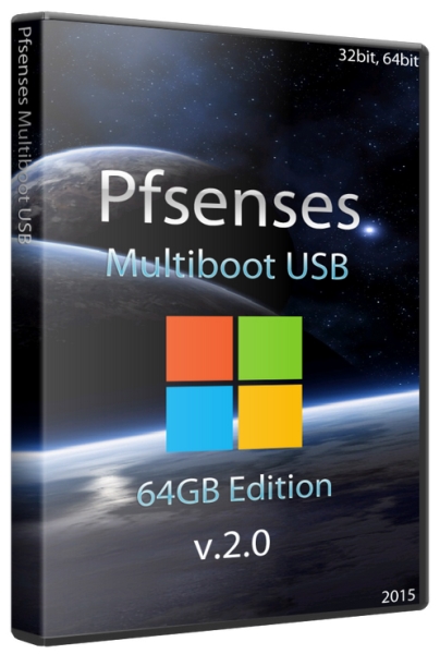 Pfsenses Multiboot USB - 64 GB Edition v2.0 (x86/x64/2015/RUS)