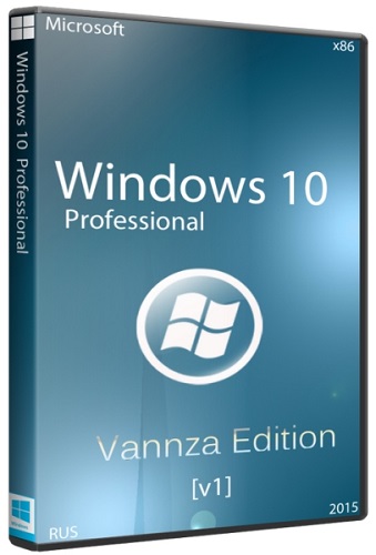 Windows 10 Professional x86 Vannza Edition [v1] (2015/RUS)