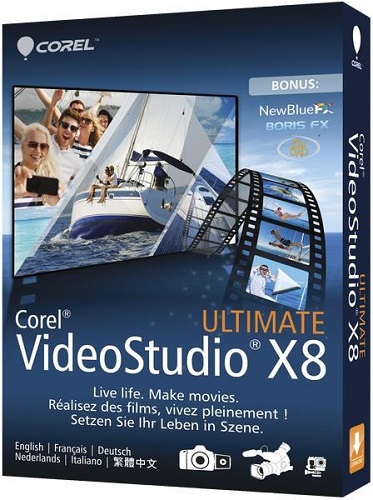 Corel VideoStudio Ultimate X8 18.6.06 SP3 x64 + Content (2015/RUS/ML)