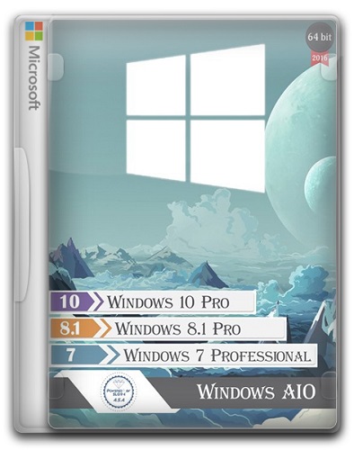 Windows AIO 3in1 by SLO94 v.19.02.16 (x64/2016/RUS)