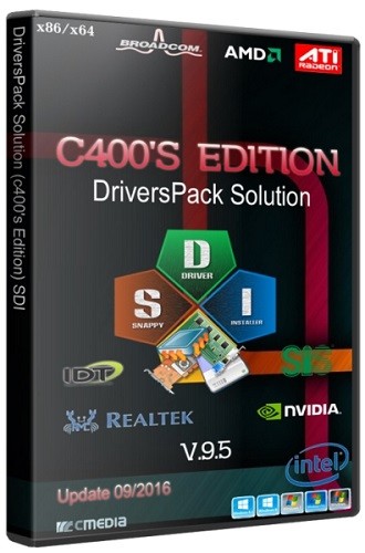 DriversPack Solution c400's Edition SDI v.9.5 (2016/RUS)