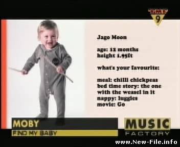 Moby "Find My Baby". Видеоклип. Скачать бесплатно!