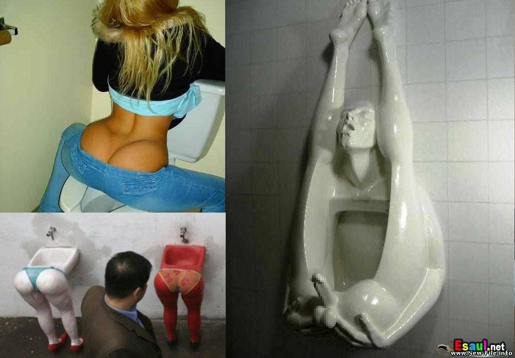 Приколы - Унитаз - как источник креатива 30 фото