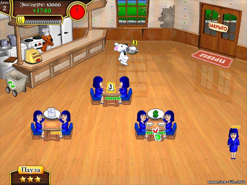 Cнежок. Обеденный переполох. Скачать БЕСПЛАТНО. (архив .rar)