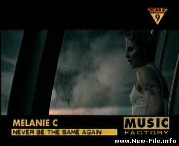Melanie C. "Never Be the Same Again". Видеоклип. Скачать бесплатно!!!