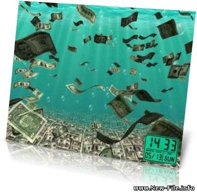 Money 3d Screensavers - Заставка "Сто счастливых баксов"