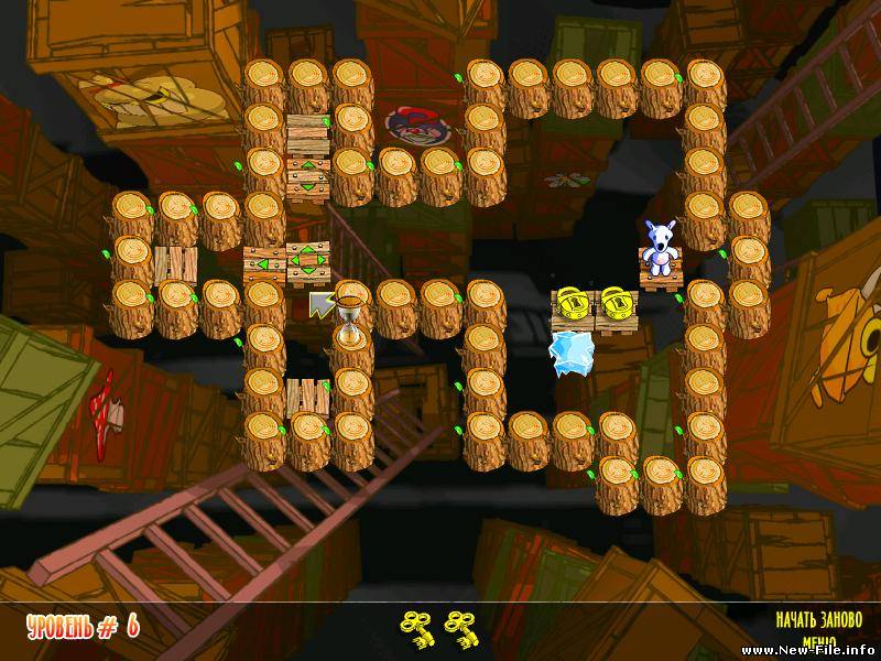 Снежок. Приключения на островах - игра от Алавар. Скачать БЕСПЛАТНО.