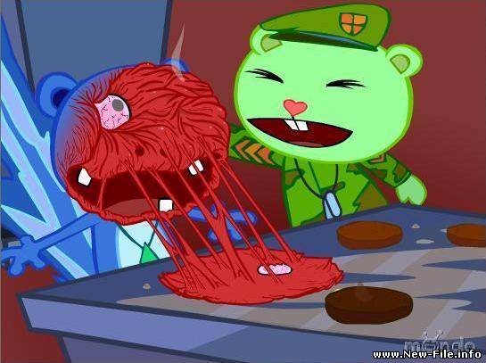 Happy Tree Friends. 37 флеш мультов.