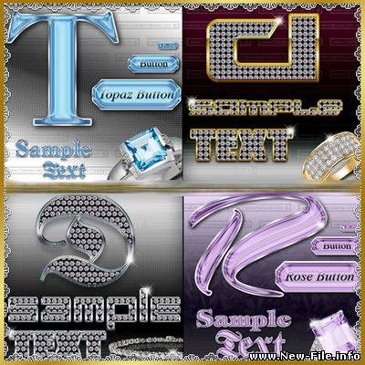 Набор стилей для Photoshop