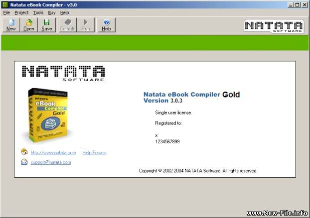 Natata eBook Compiler Gold 3.03 Portable