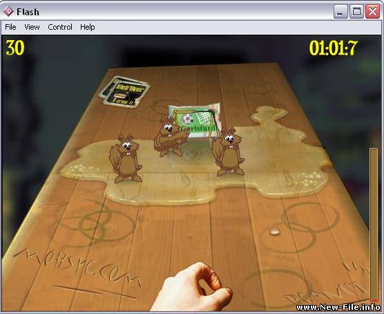 Мини игра Футбол с бобрами бесплатно