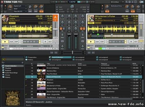 Native Instruments Traktor Pro v1.0.2- новая программа для профессионального диджеинга от известного немецкого разработчика Native Instrum..