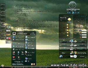 Очень красивая тема для Windows XP.
