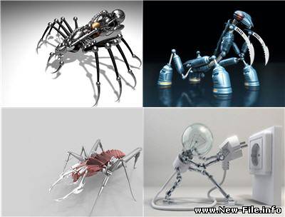 Robots Wallpapers (3d) - отличные обои