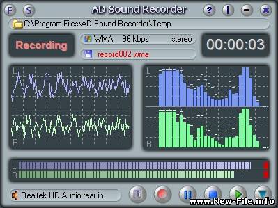 Adrosoft AD Sound Recorder 4.2.1 Portable